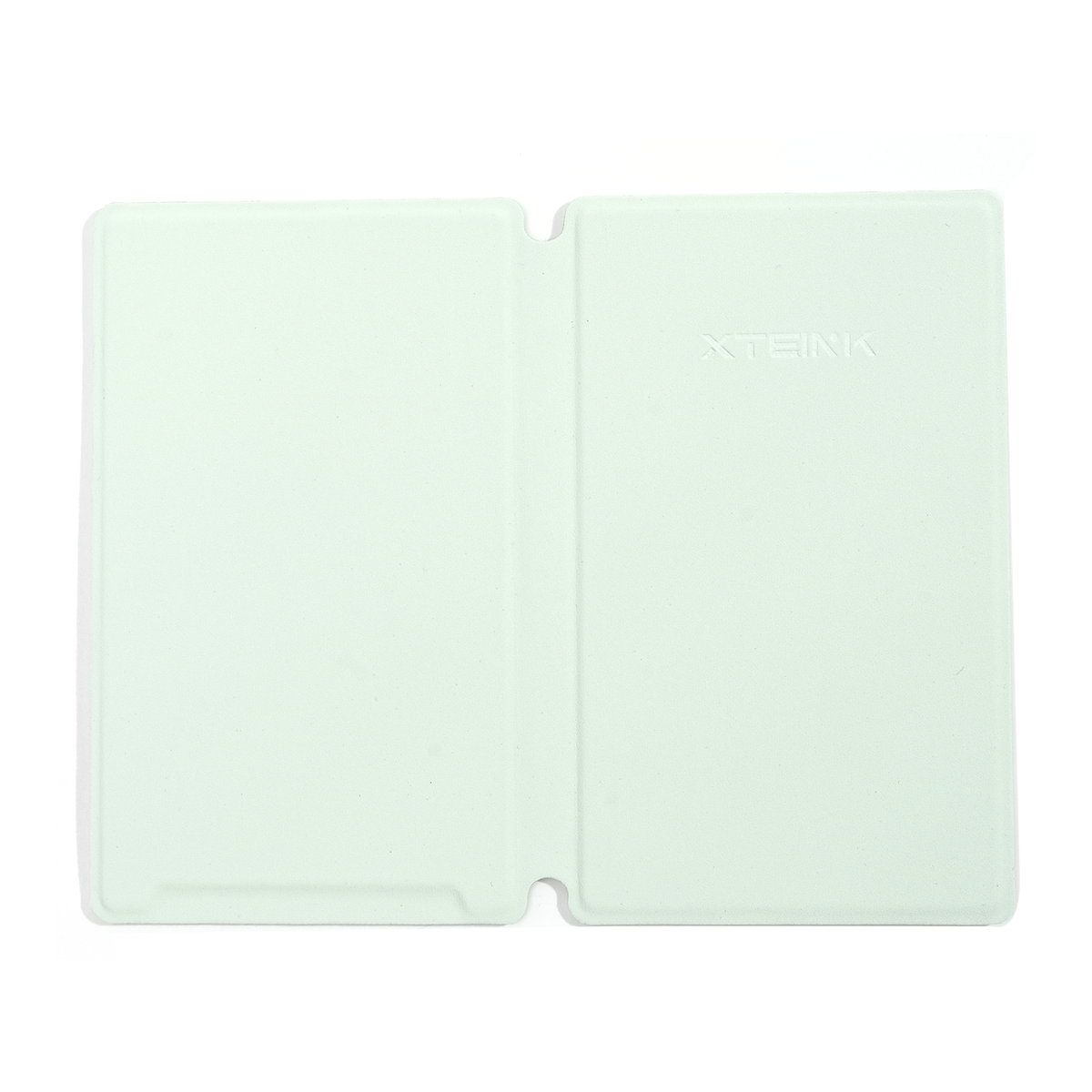 Mint green magnetic e-reader folio case with two-panel flip cover