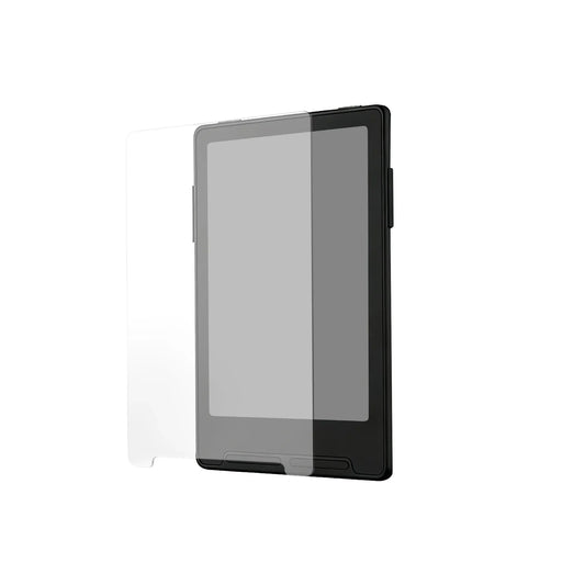 Tempered glass screen protector for smartphone, front panel with rounded edges