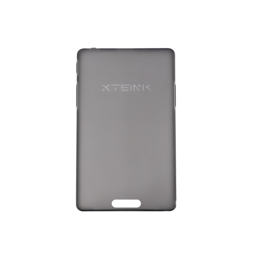 Mist gray protective case with XTEINT logo, front button cutout
